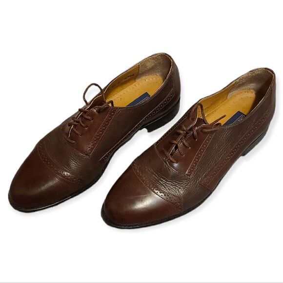 Giorgio Brutini Brown Oxfords 10M main image 6
